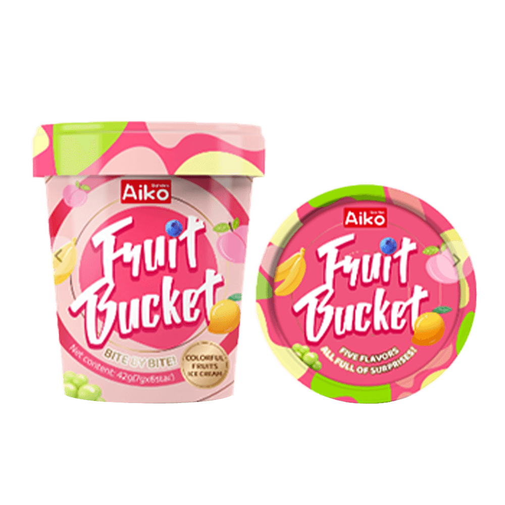 Fruit Bucket Ice Cream - 24 Count Case